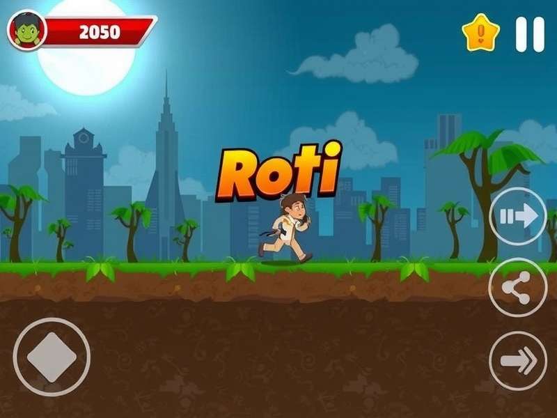 Roti Runner Gameplay Screenshot